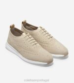 ponto de centeio-óptico branco calçados 8Z8F43 mulheres Cole Haan 2.zerogrand wingtip oxford - Image 5