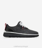 ponto de risca de giz cinza calçados 8Z8F365 homens Cole Haan geração zero grande