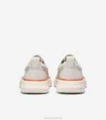 prata bétula-marfim-escarlate laranja calçados 8Z8F254 homens Cole Haan 4. sapato de barco de regata zerogrand - Image 3