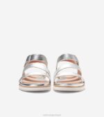 prata calçados 8Z8F108 mulheres Cole Haan sandália mirabela - Image 2