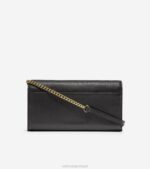 preto acessórios 8Z8F494 mulheres Cole Haan carteira em uma corrente - Image 3