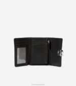 preto acessórios 8Z8F499 mulheres Cole Haan carteira com três dobras Bryant - Image 3