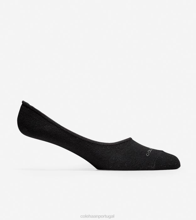 preto acessórios 8Z8F613 homens Cole Haan forro de meia no-show com listras da cidade - pacote com 2 - Image 2