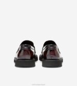 preto-bordô profundo calçados 8Z8F376 homens Cole Haan penny loafer clássico americano - Image 4