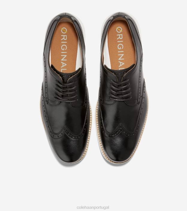 Preto branco calçados 8Z8F284 homens Cole Haan originalgrand wingtip oxford - Image 4