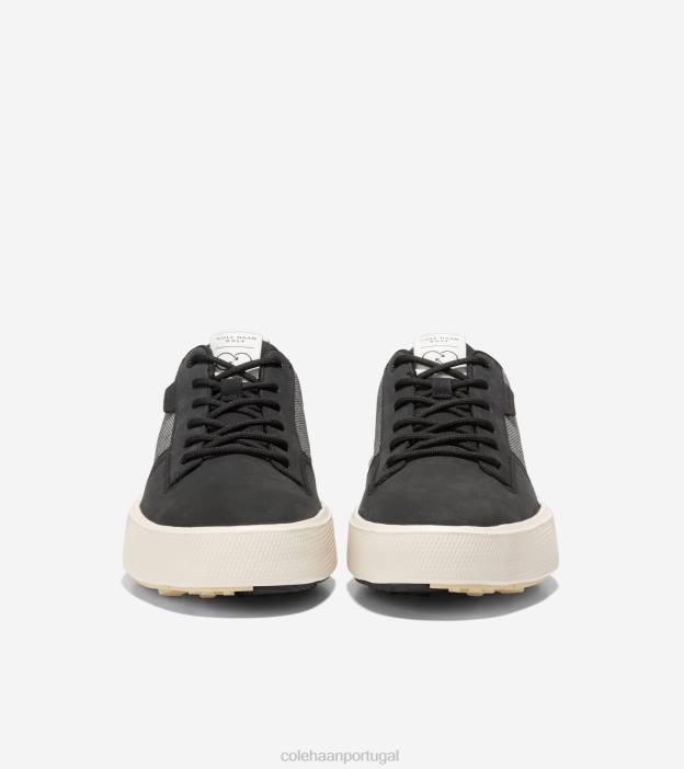 Preto branco calçados 8Z8F404 homens Cole Haan sapato de golfe da tripulação grandpro - Image 2