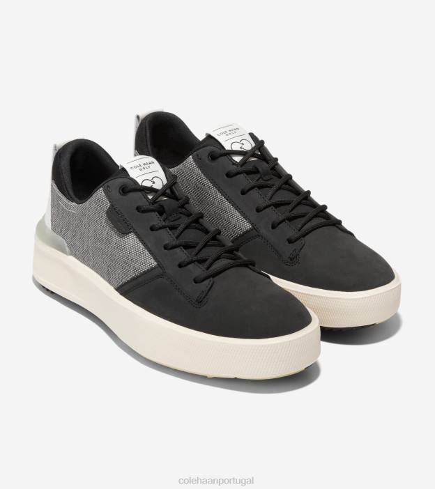 Preto branco calçados 8Z8F404 homens Cole Haan sapato de golfe da tripulação grandpro - Image 5