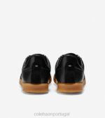 preto caído - camurça preta calçados 8Z8F456 homens Cole Haan tênis de relva grandpro - Image 3