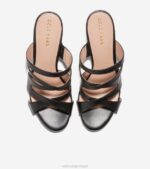 preto calçados 8Z8F112 mulheres Cole Haan sandália alyse 65mm - Image 4