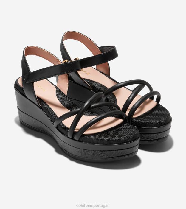 preto calçados 8Z8F115 mulheres Cole Haan cunha plana de grande ambição addison - Image 6
