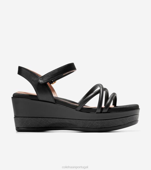 preto calçados 8Z8F115 mulheres Cole Haan cunha plana de grande ambição addison - Image 1