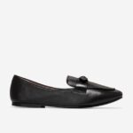 preto calçados 8Z8F139 mulheres Cole Haan mocassim york bow
