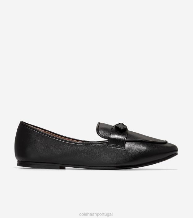 preto_calcados_8z8f139_mulheres_cole_haan_mocassim_york_bow.jpg preto calçados 8Z8F139 mulheres Cole Haan mocassim york bow - Image 1