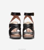 preto calçados 8Z8F174 mulheres Cole Haan sandália reina city - Image 2