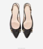 preto calçados 8Z8F219 mulheres Cole Haan menlo skimmer plano - Image 6