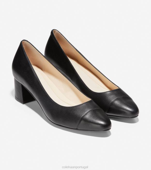 preto calçados 8Z8F230 mulheres Cole Haan bomba de calcanhar go-to block - Image 3