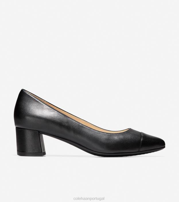 preto_calcados_8z8f230_mulheres_cole_haan_bomba_de_calcanhar_go_to_block.jpg preto calçados 8Z8F230 mulheres Cole Haan bomba de calcanhar go-to block - Image 1