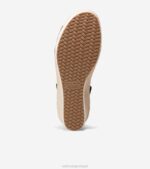 preto calçados 8Z8F30 mulheres Cole Haan sandália espadrille cloudfeel - Image 6