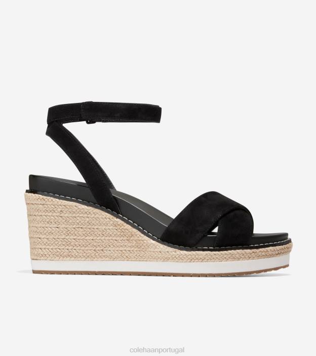 preto_calcados_8z8f30_mulheres_cole_haan_sandalia_espadrille_cloudfeel.jpg preto calçados 8Z8F30 mulheres Cole Haan sandália espadrille cloudfeel - Image 1