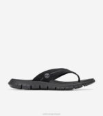 preto calçados 8Z8F339 homens Cole Haan sandália tanga zerogrand