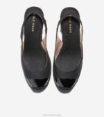 preto calçados 8Z8F34 mulheres Cole Haan espadrille cloudfeel slingback cunha - Image 4