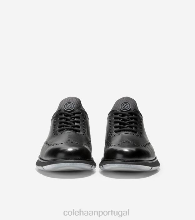 preto calçados 8Z8F372 homens Cole Haan 4.zerogrand wingtip oxford - Image 2
