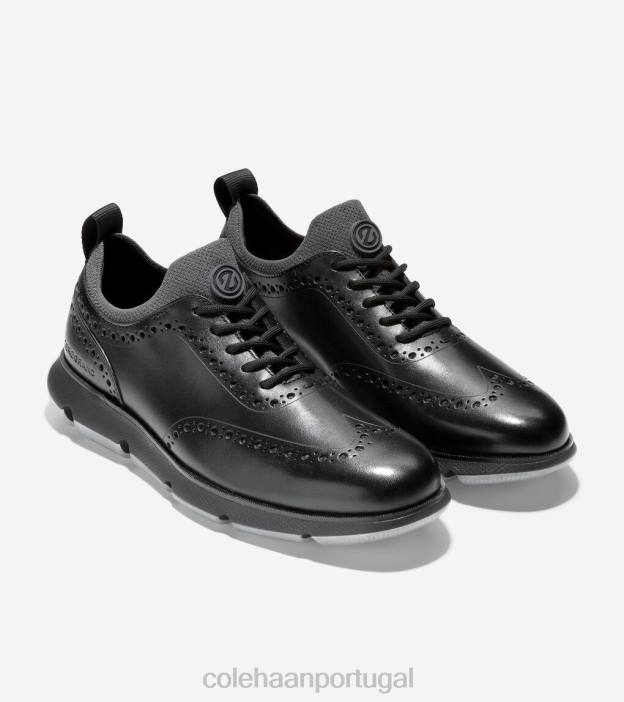 preto calçados 8Z8F372 homens Cole Haan 4.zerogrand wingtip oxford - Image 5