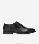 preto calçados 8Z8F400 homens Cole Haan clássicos modernos cap toe oxford