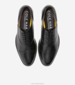 preto calçados 8Z8F400 homens Cole Haan clássicos modernos cap toe oxford - Image 4