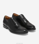 preto calçados 8Z8F400 homens Cole Haan clássicos modernos cap toe oxford - Image 5