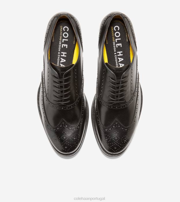 preto calçados 8Z8F430 homens Cole Haan clássicos modernos wingtip oxford - Image 4