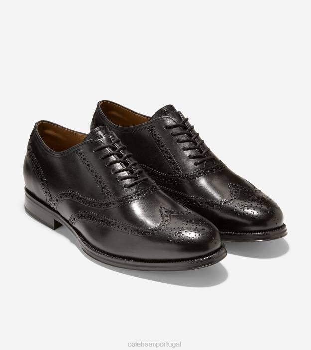 preto calçados 8Z8F430 homens Cole Haan clássicos modernos wingtip oxford - Image 5
