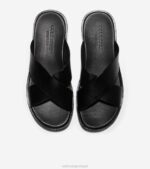 preto liso calçados 8Z8F341 homens Cole Haan sandália cruzada goldwyn 2.0 - Image 2