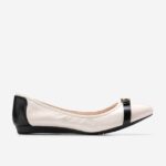 preto-marfim calçados 8Z8F130 mulheres Cole Haan balé arco tova