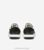 preto-óptico branco calçados 8Z8F146 mulheres Cole Haan tênis grandpro - Image 4