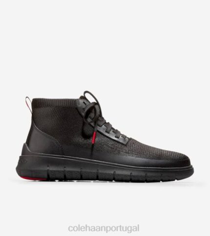 preto reflexivo calçados 8Z8F472 homens Cole Haan tênis cano alto geração zerogrand