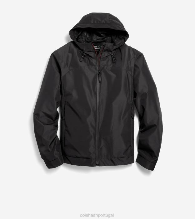 preto roupas 8Z8F560 homens Cole Haan jaqueta de corrida - Image 3