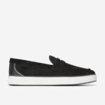 preto-silencioso tom-branco calçados 8Z8F92 mulheres Cole Haan Mocassim Nantucket 2.0 Penny Mocassim