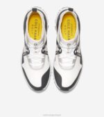 risca de giz branco-cinza calçados 8Z8F414 homens Cole Haan sapato de golfe superação zerogrand - Image 4