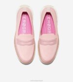 rose smoke tricotado em ponto branco calçados 8Z8F134 mulheres Cole Haan 4. mocassim zerogrand - Image 4