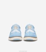 seersucker sino azul calçados 8Z8F288 homens Cole Haan originalgrand remasterizado longwing oxford - Image 3