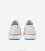 sino branco-azul óptico calçados 8Z8F212 mulheres Cole Haan sapato de golfe originalgrand shortwing - Image 4