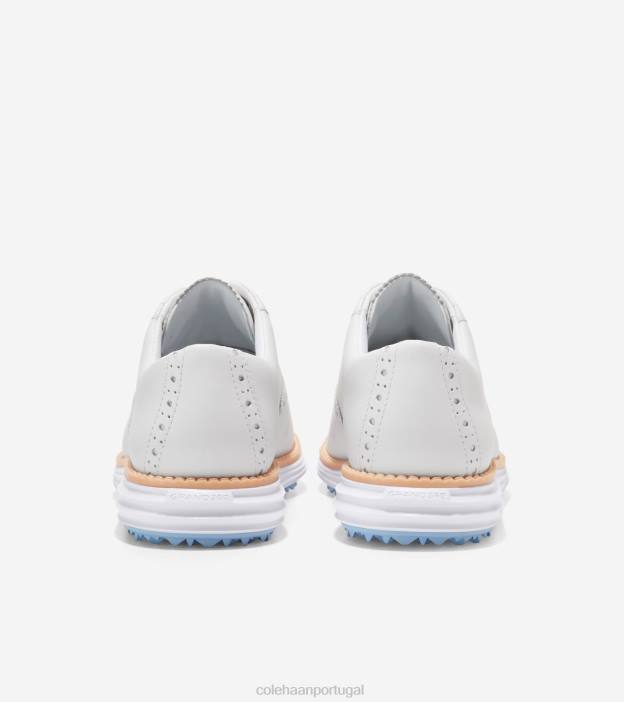 sino branco-azul óptico calçados 8Z8F212 mulheres Cole Haan sapato de golfe originalgrand shortwing - Image 4