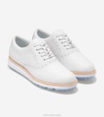 sino branco-azul óptico calçados 8Z8F212 mulheres Cole Haan sapato de golfe originalgrand shortwing - Image 6