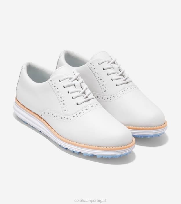 sino branco-azul óptico calçados 8Z8F212 mulheres Cole Haan sapato de golfe originalgrand shortwing - Image 6