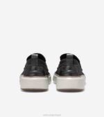 Stitchlite de bétula preto-prata calçados 8Z8F321 homens Cole Haan mocassim penny topspin grandpro - Image 3