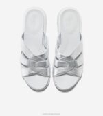 talca de prata calçados 8Z8F195 mulheres Cole Haan slide com slot zerogrand - Image 5