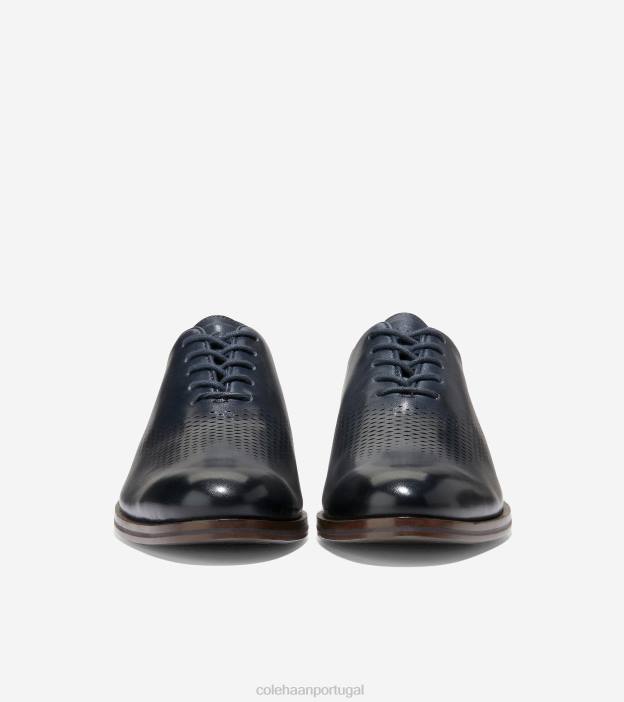 tinta azul marinho calçados 8Z8F421 homens Cole Haan Washington Grand Laser Wingtip Oxford - Image 3