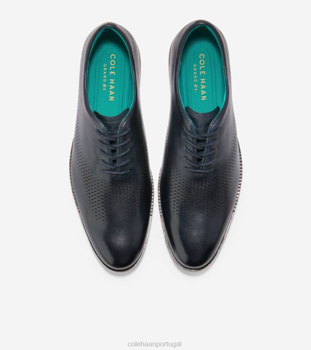 tinta azul marinho calçados 8Z8F421 homens Cole Haan Washington Grand Laser Wingtip Oxford - Image 5