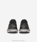 tom preto-natural-silencioso calçados 8Z8F201 mulheres Cole Haan sapato de golfe original grand tour - Image 2